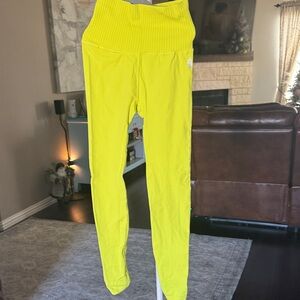 FP Movement by Free People Neon Yellow Leggings